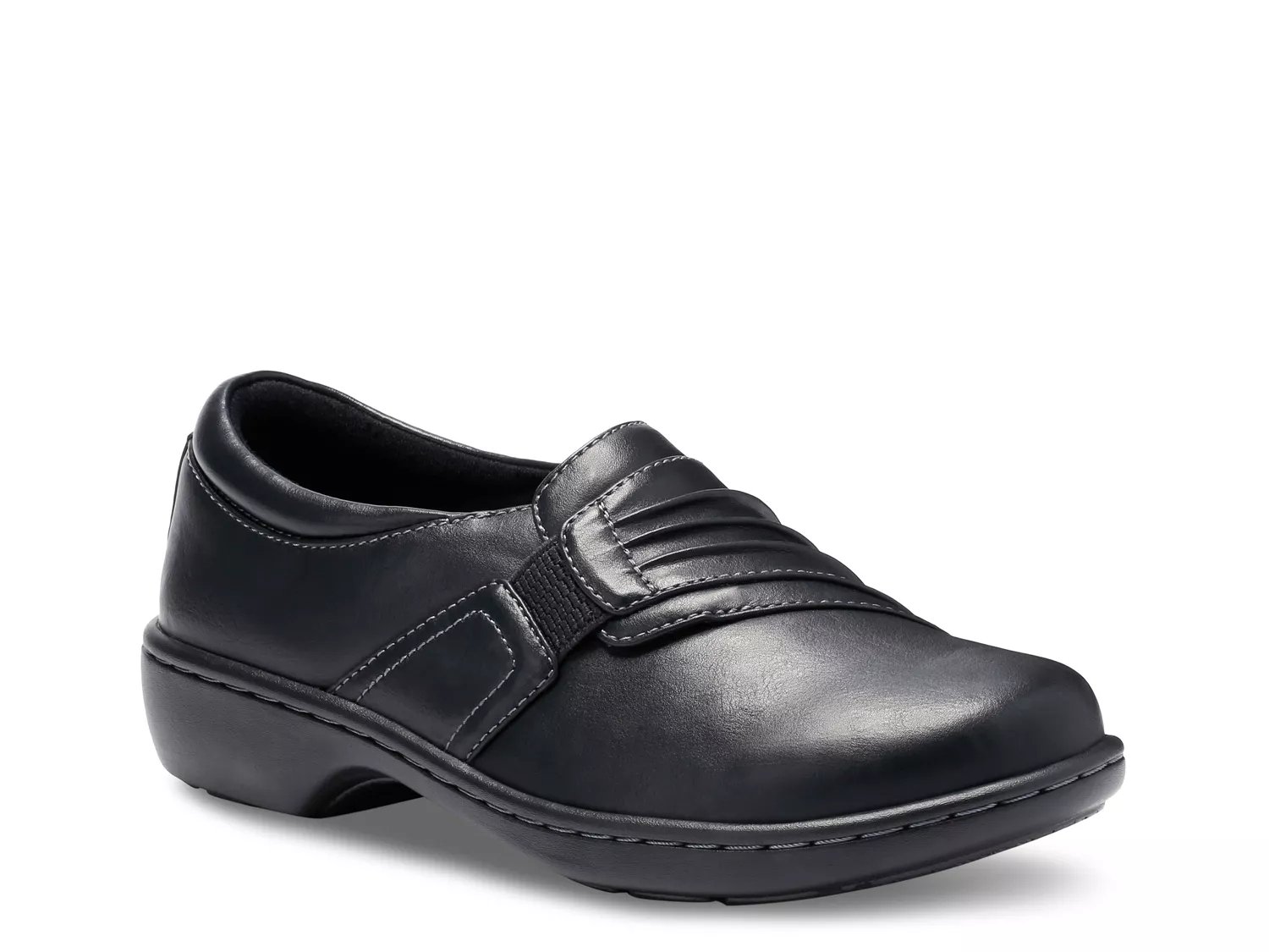 black leather women's eastland oxford shoe