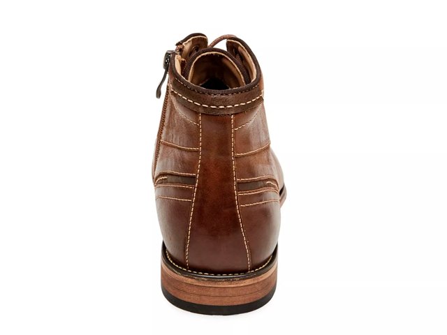 Steve madden kontac leather cap toe boot discount
