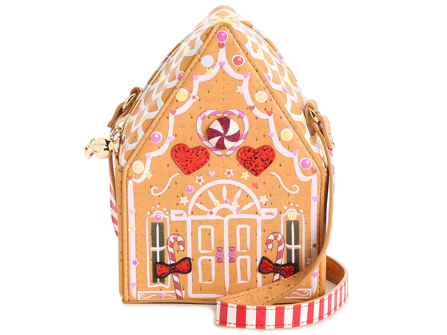 betsey johnson gingerbread purse