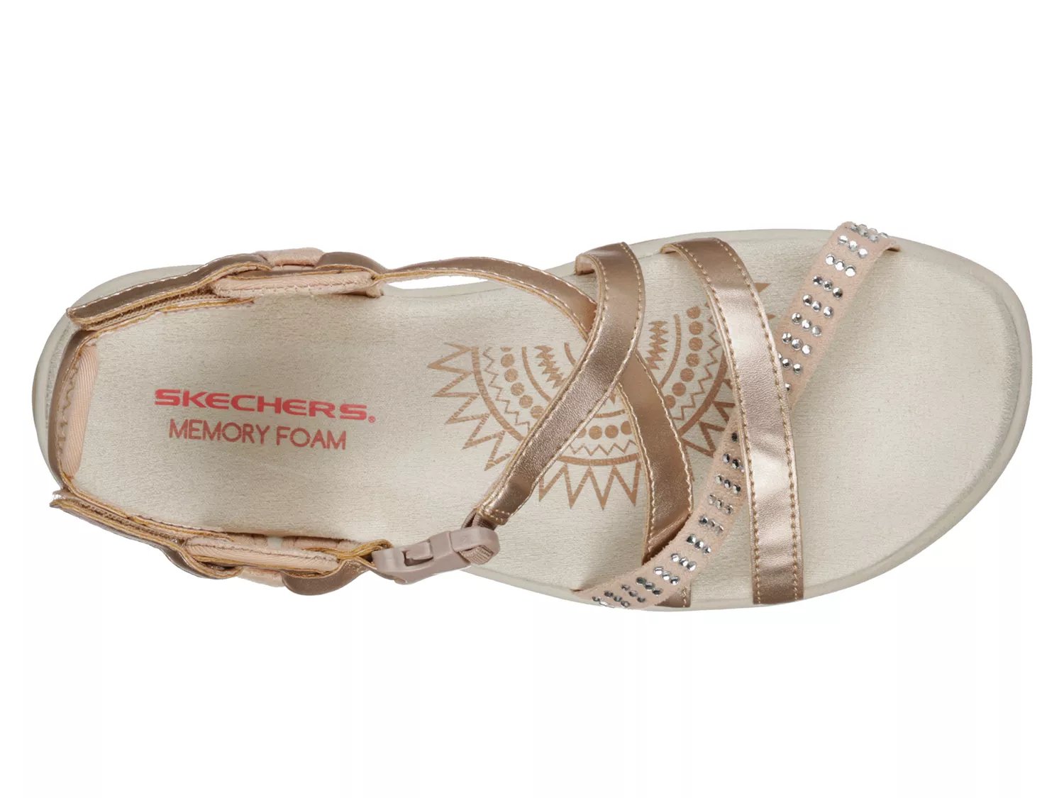 skechers reggae slim festivity sandal