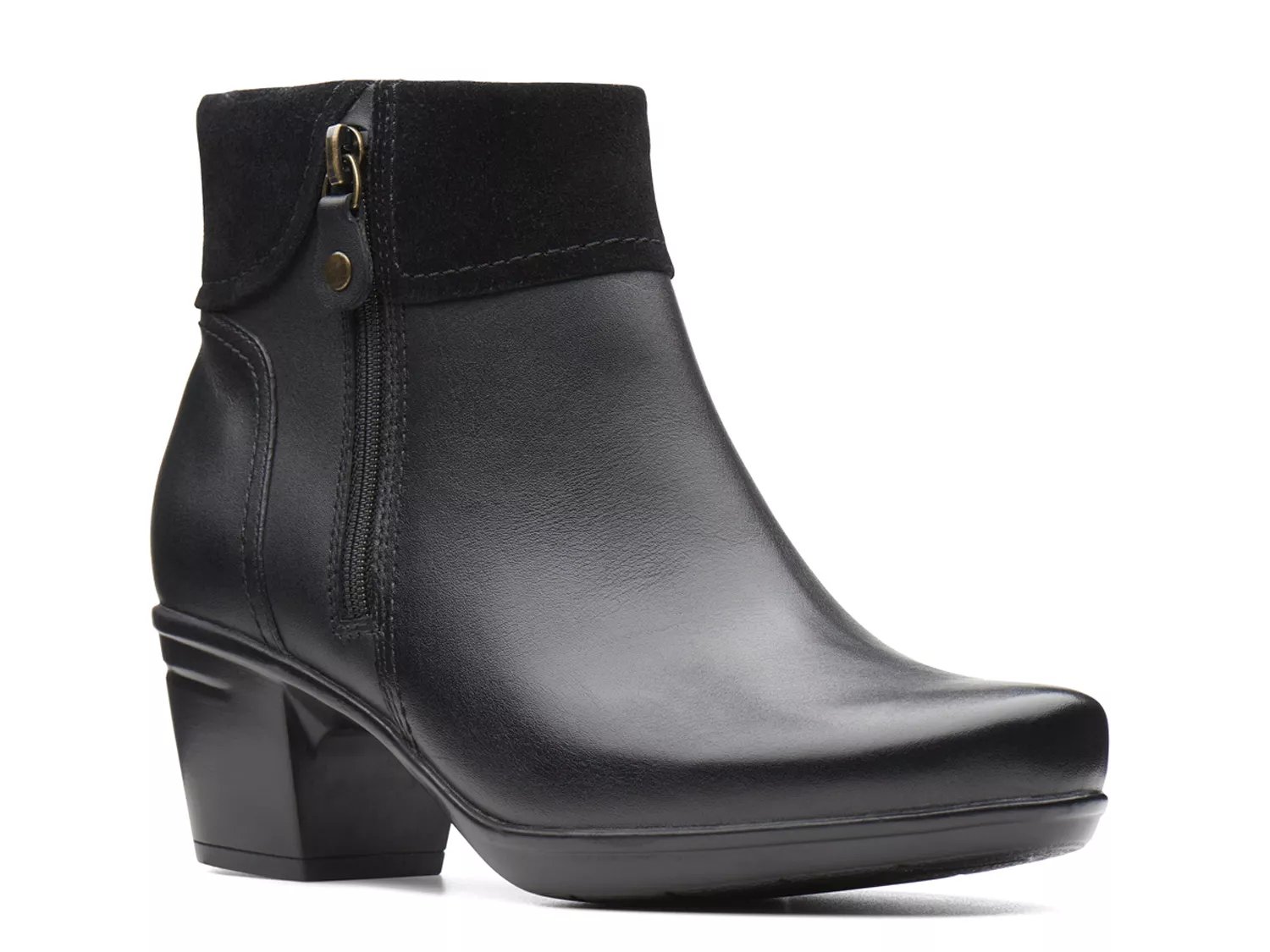 emslie twist leather ankle boot