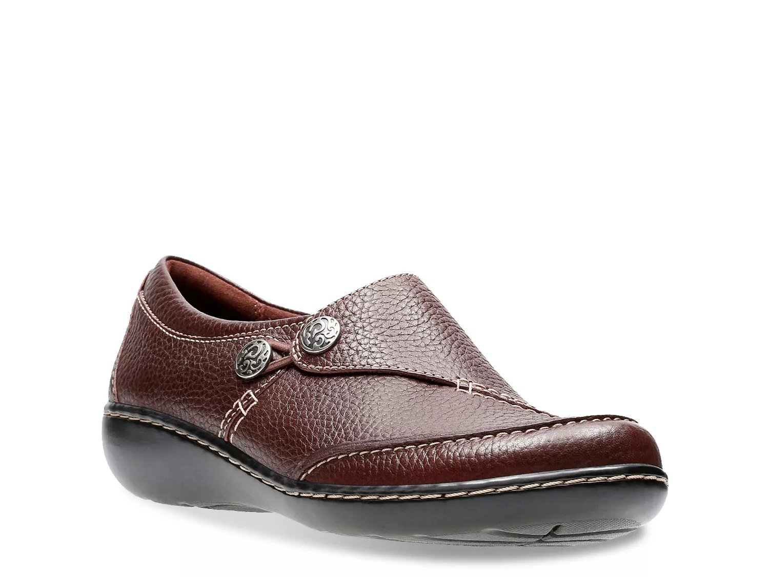 dsw clarks loafers