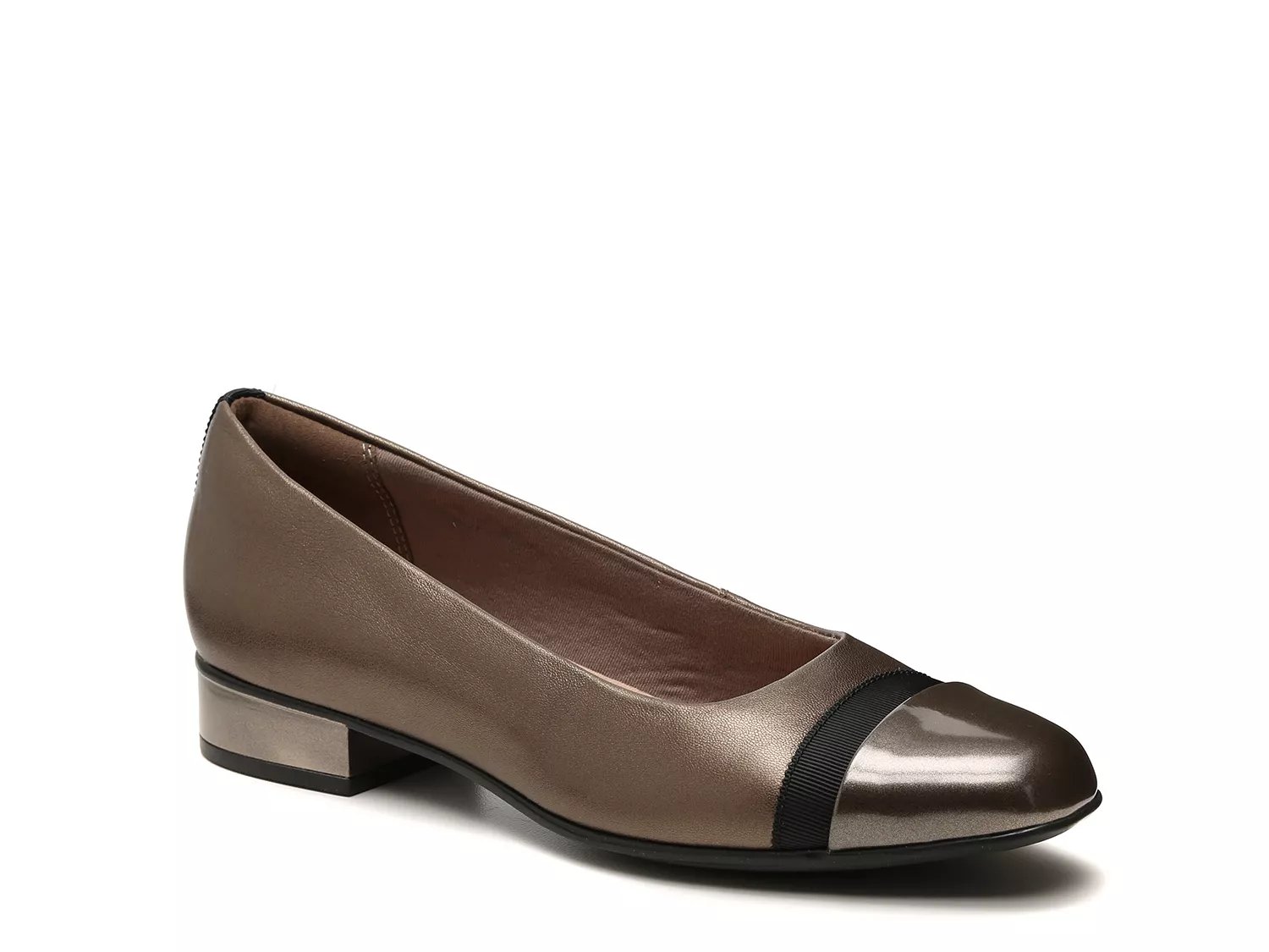 dsw clarks flats