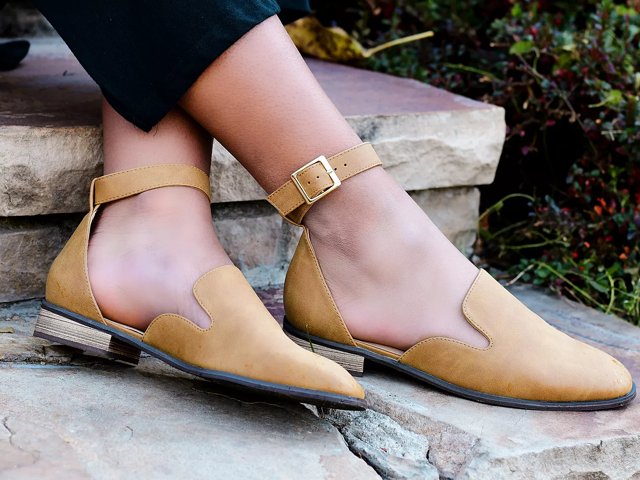 Dsw ankle hot sale strap flats