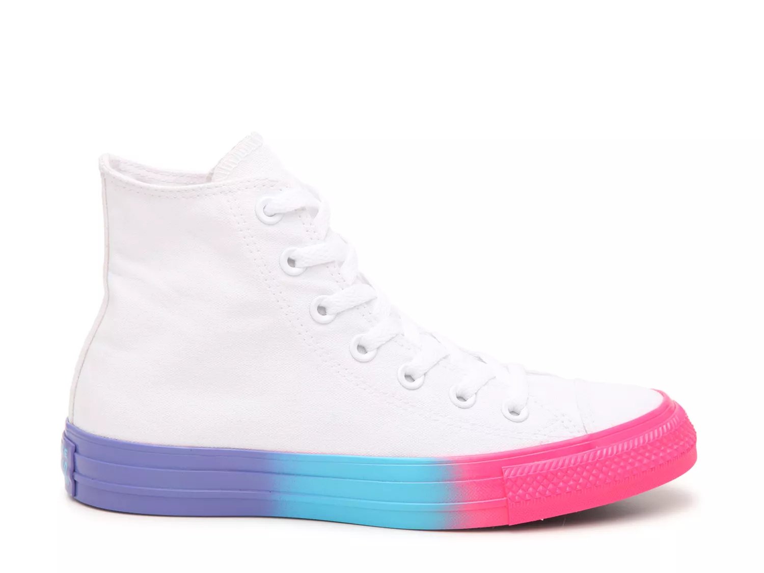 dsw rainbow converse