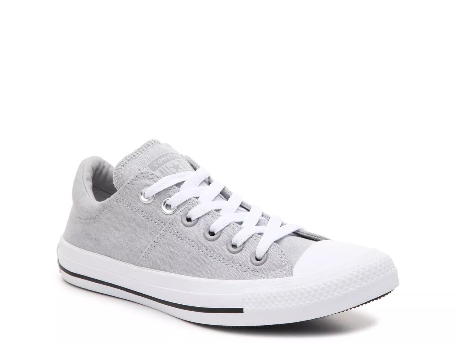 ladies grey converse trainers