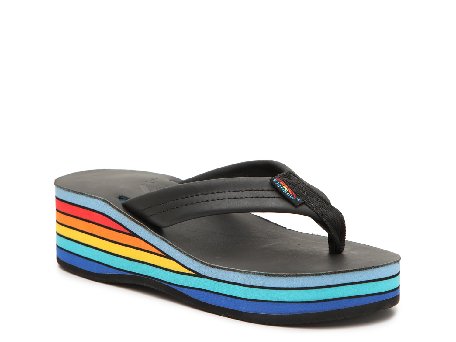 rainbow flip flops store