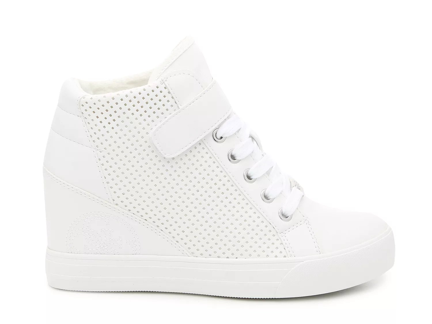 guess decia wedge sneakers