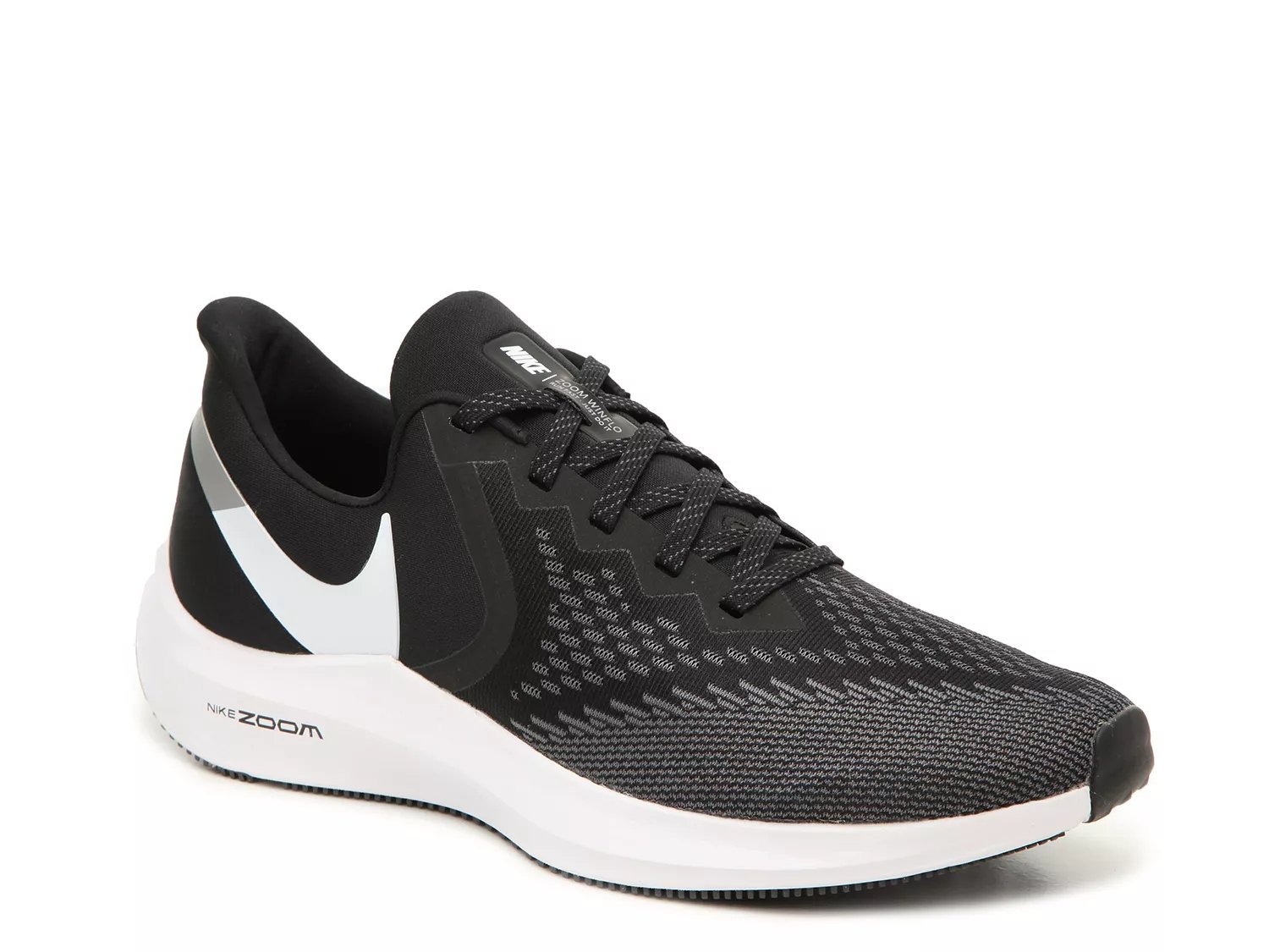 nike zoom winflo 6 black and white