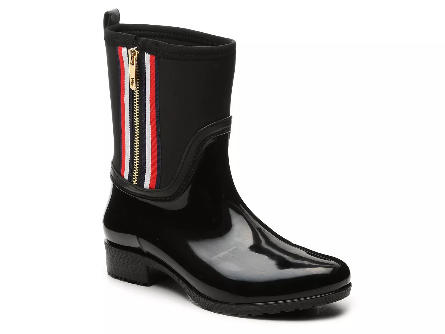 tommy hilfiger frills rain boot