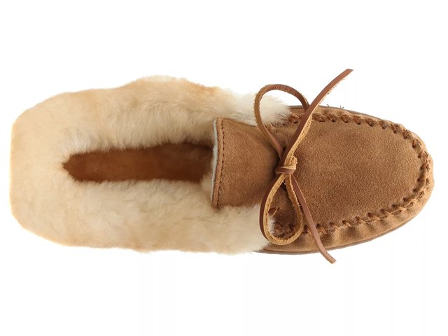 Minnetonka women's alpine sheepskin moccasin online