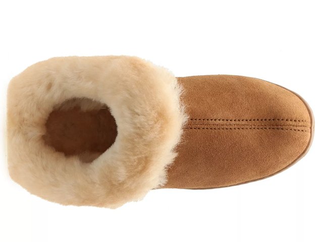 Minnetonka Sheepskin Scuff Slipper Free Shipping DSW