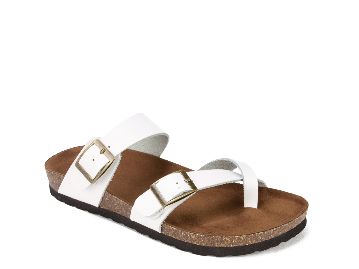 dsw white flip flops