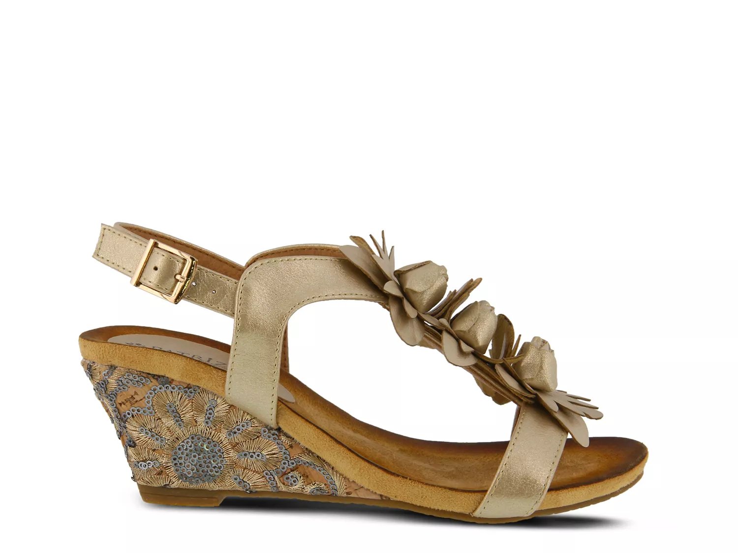 patrizia by spring step cutiquin wedge sandal