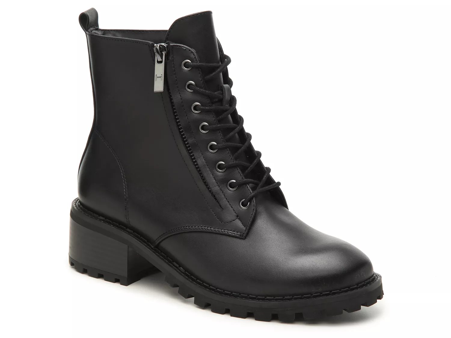 Halston Heritage Lois Combat Boot - Free Shipping | DSW