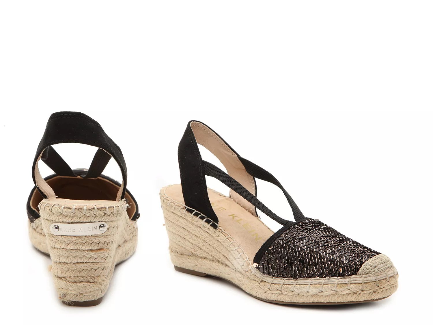 anne klein abbey espadrille wedge sandal