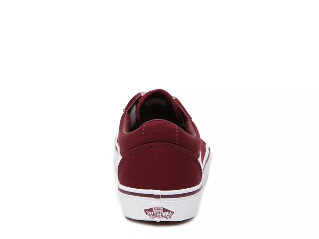 Vans ward sale womens burgundy