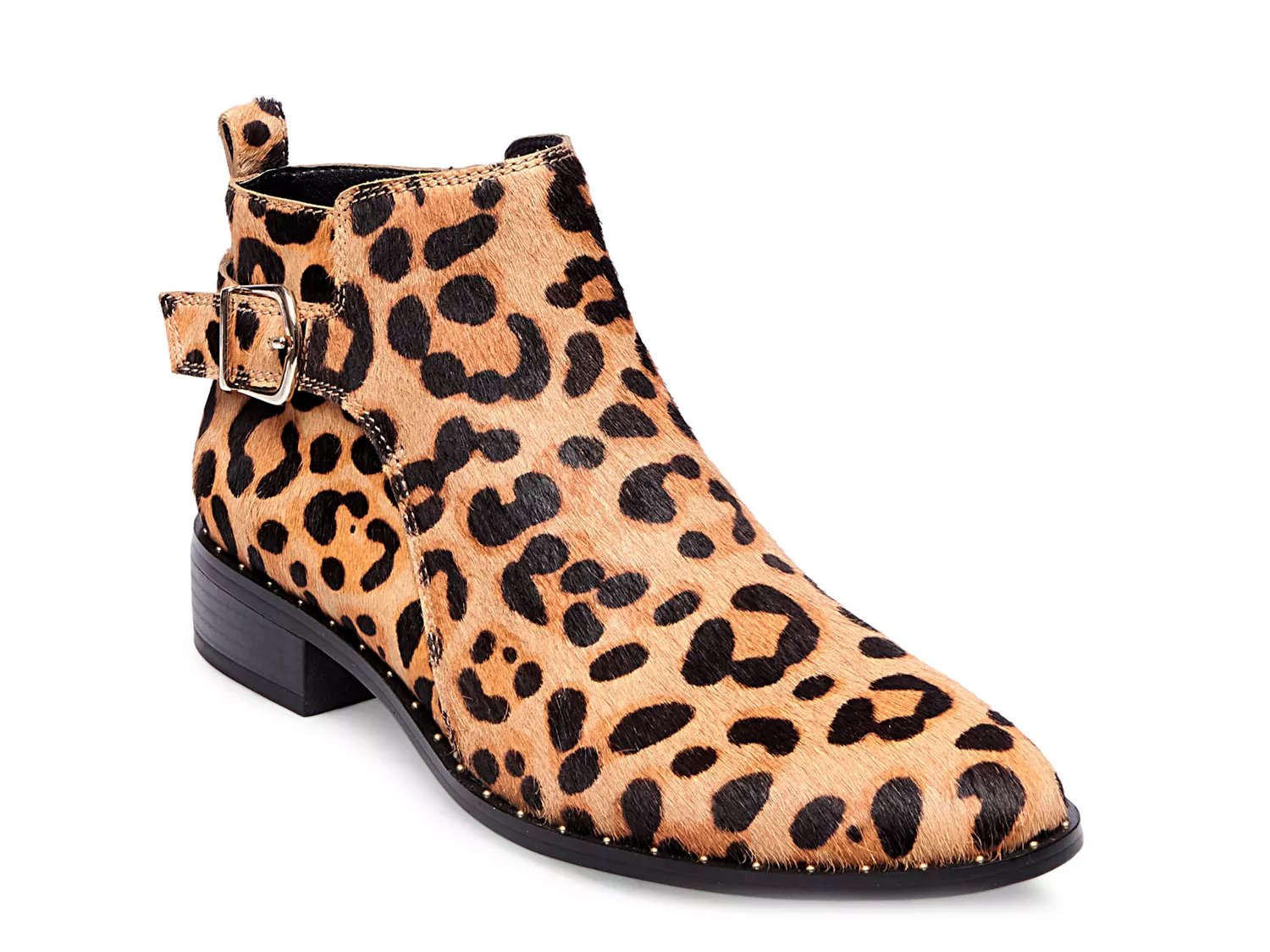 steve madden jerry leopard booties