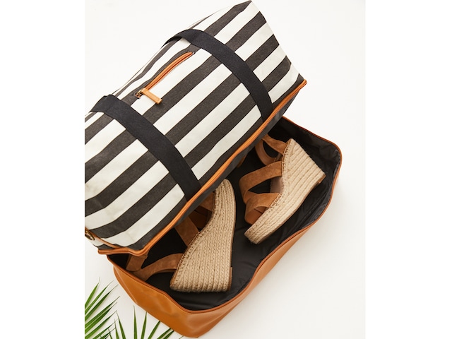 DSW Exclusive Free Striped Weekender - Free Shipping