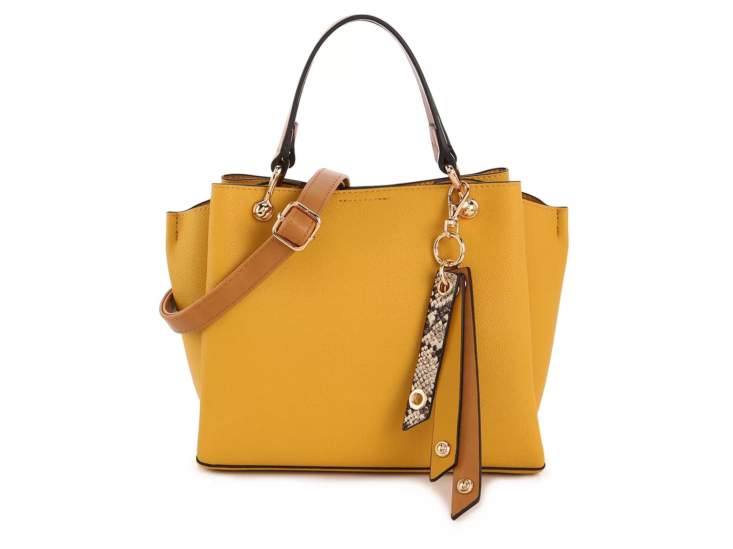 aldo yellow handbag