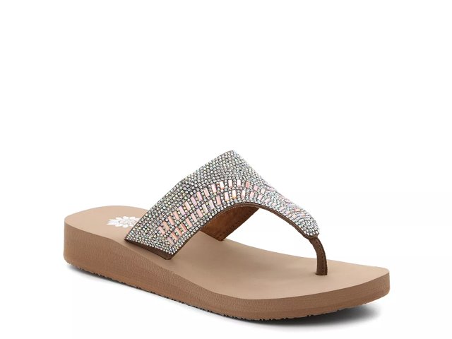 Yellow Box Kesta Wedge Flip Flop