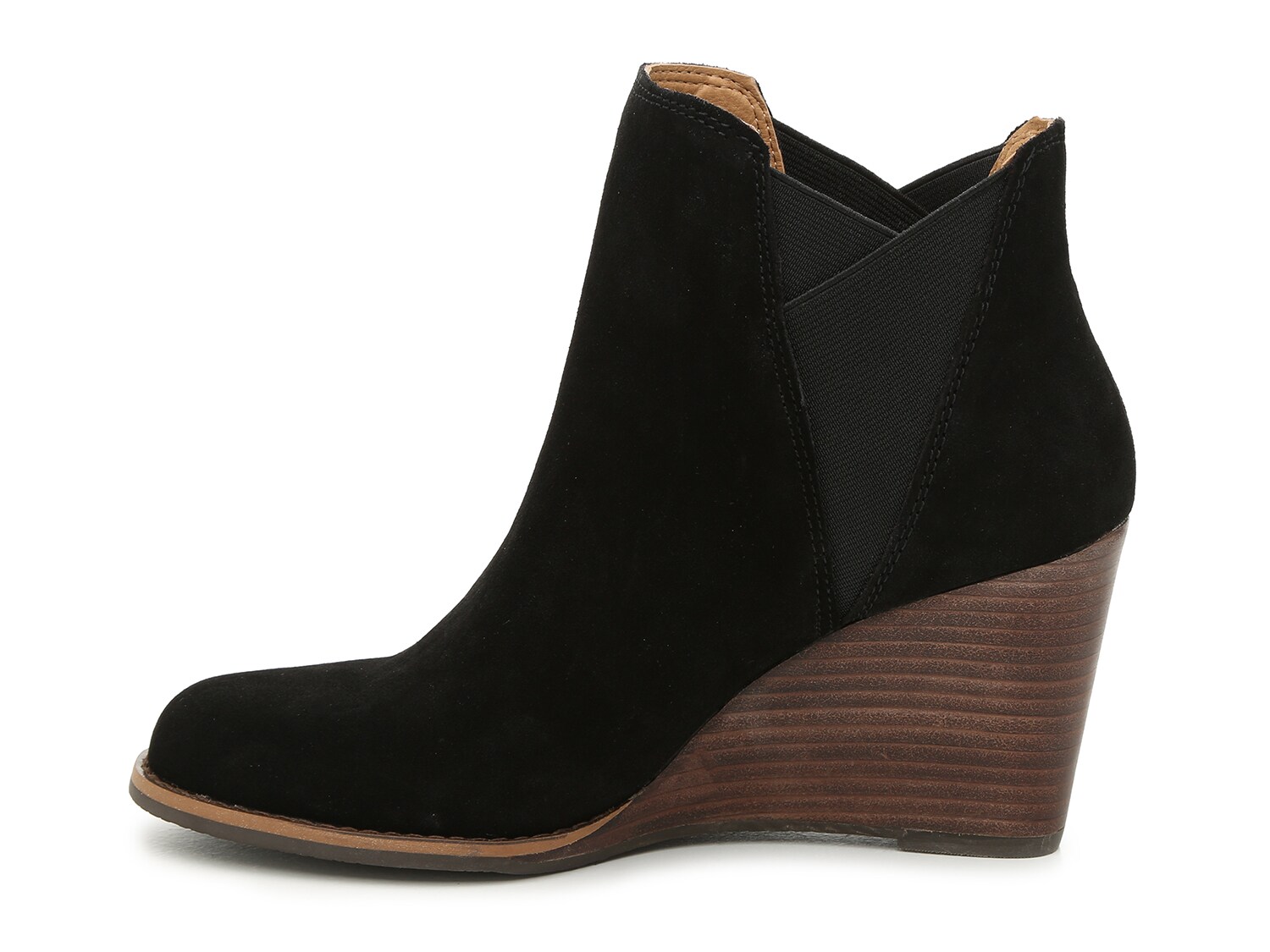 lucky brand youse wedge chelsea boot