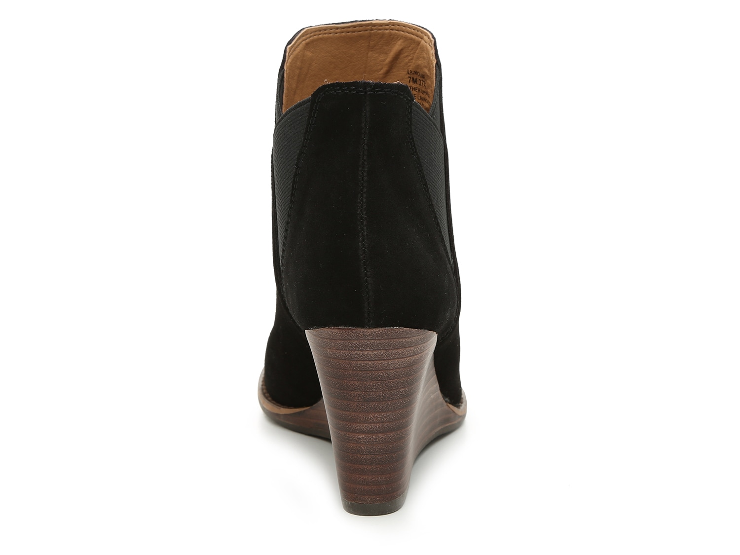 lucky brand youse wedge chelsea boot