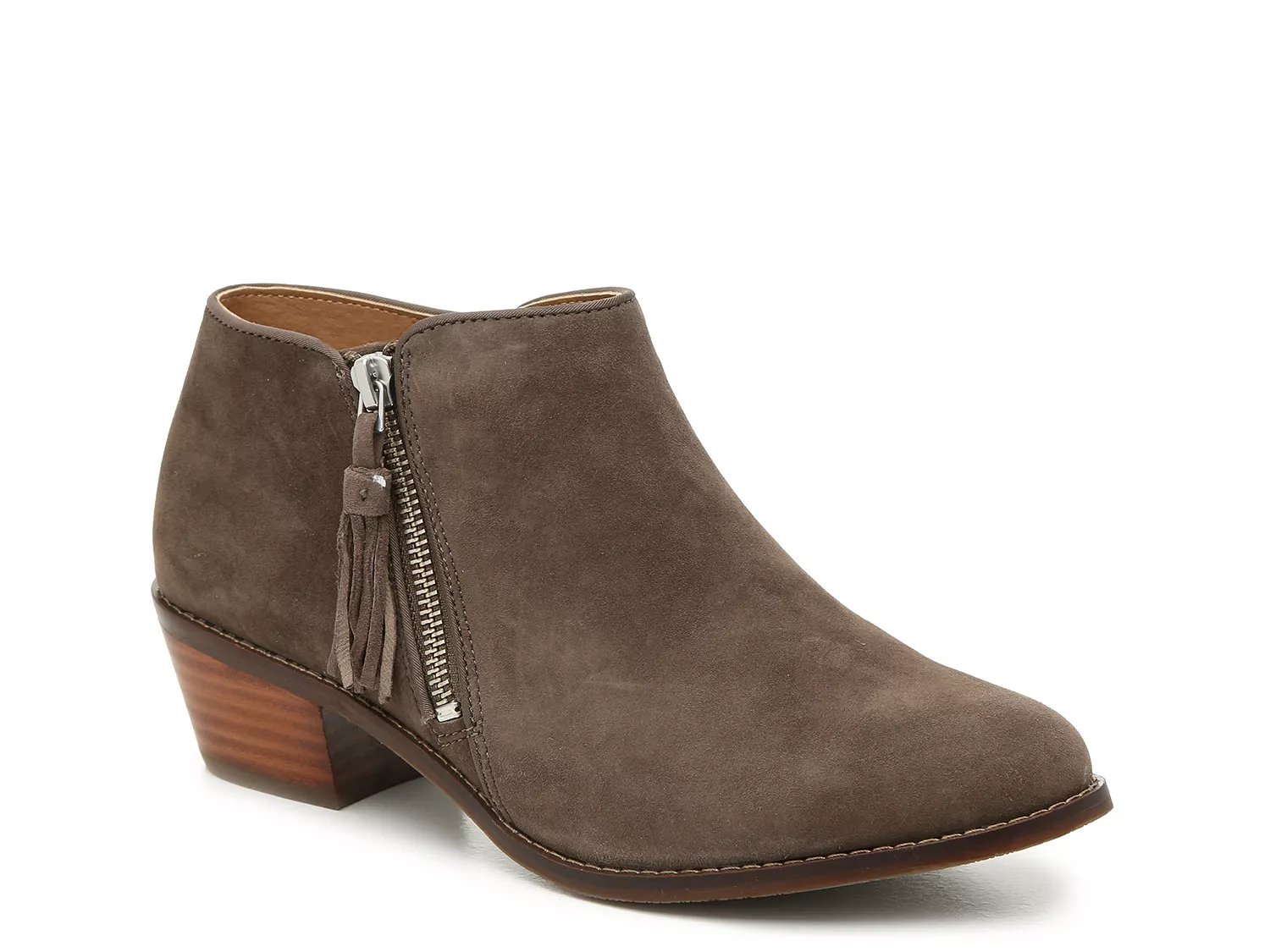 dsw burgundy booties