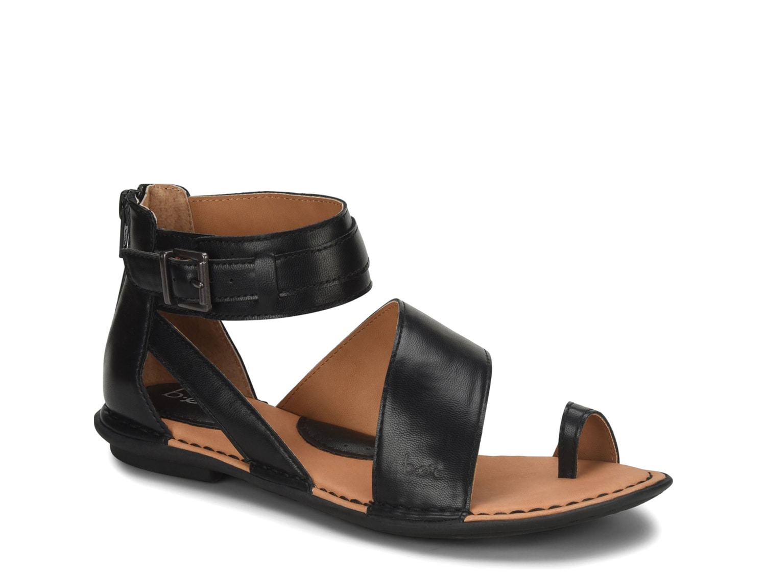 boc black sandals
