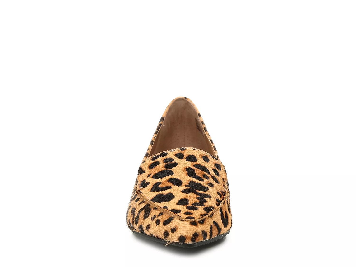 steve madden leopard loafer flat