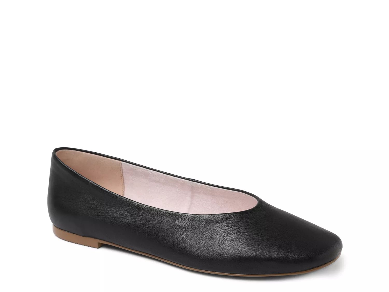 square toe ballet flats