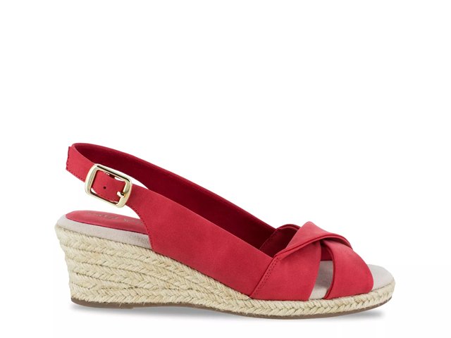 Easy street maureen espadrille wedge sandal clearance