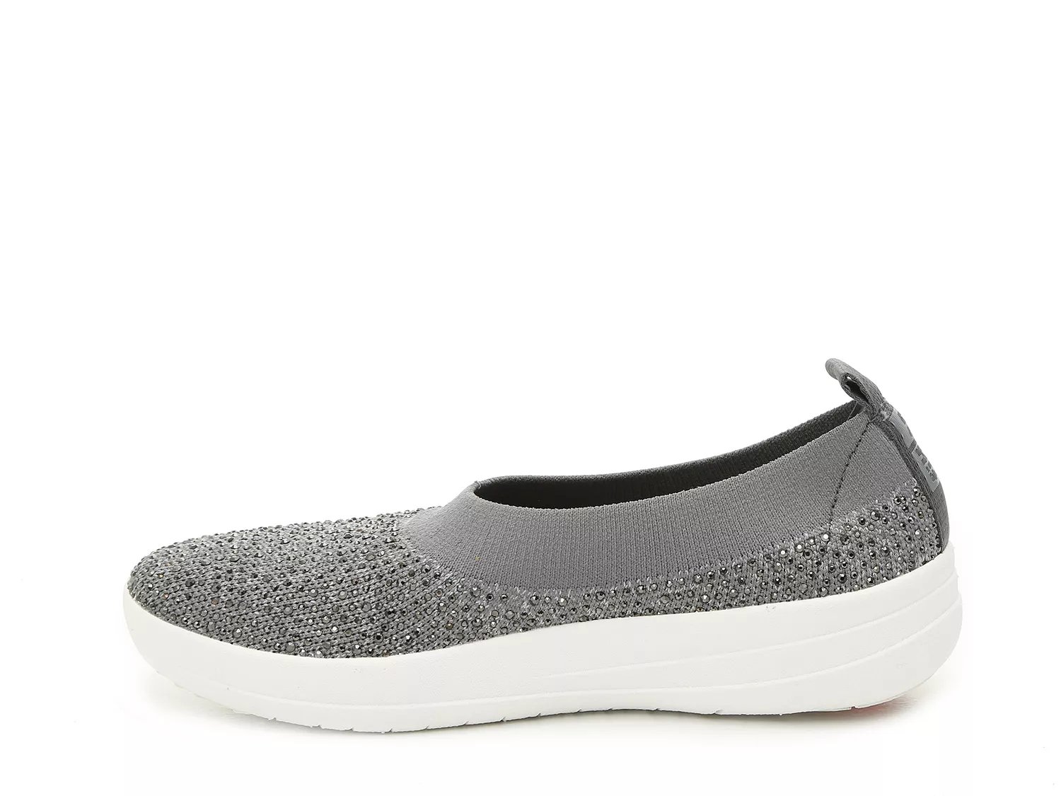 FitFlop Uberknit Ballerina Crystal SlipOn DSW