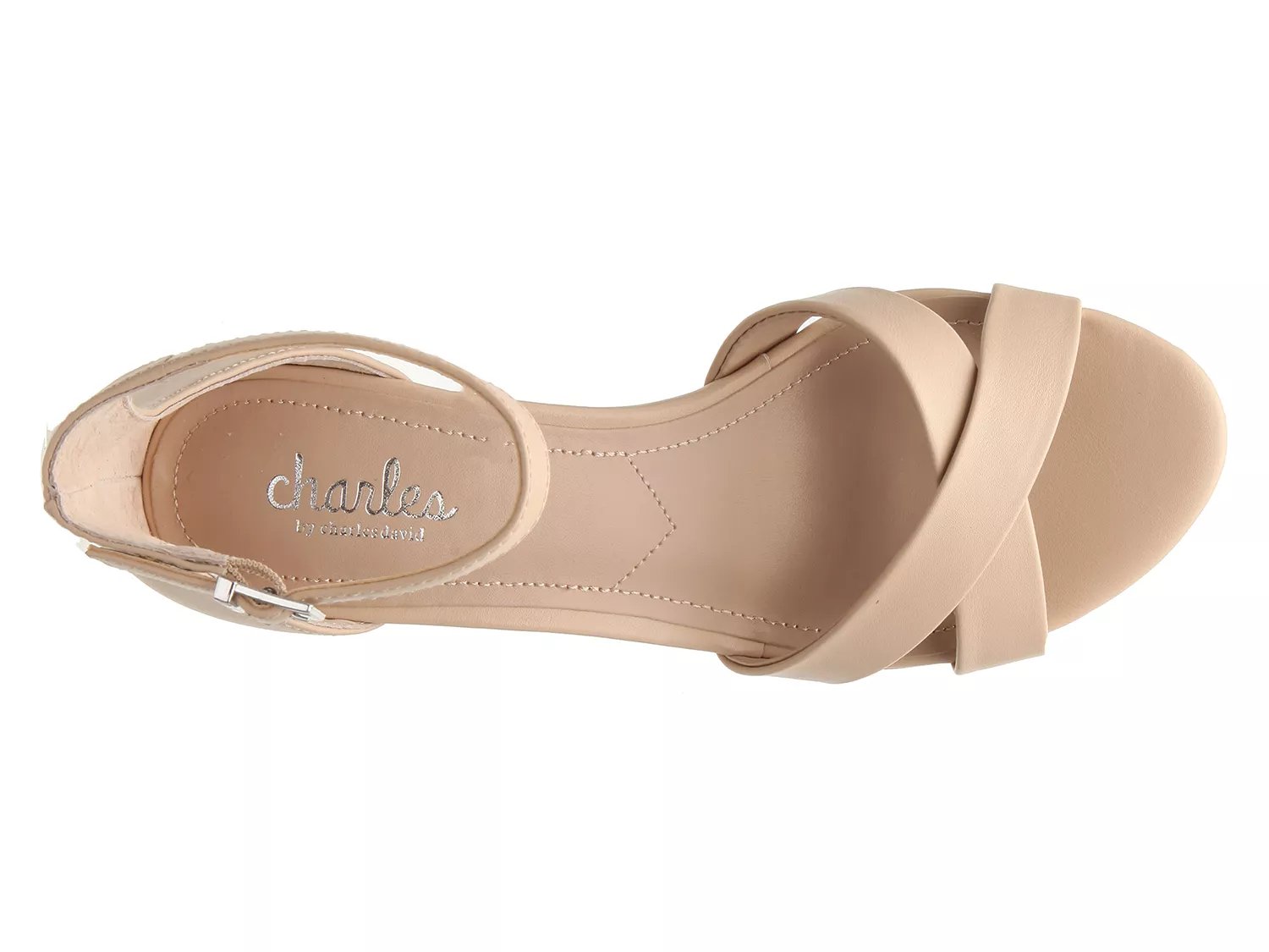 charles david griffin wedge sandal