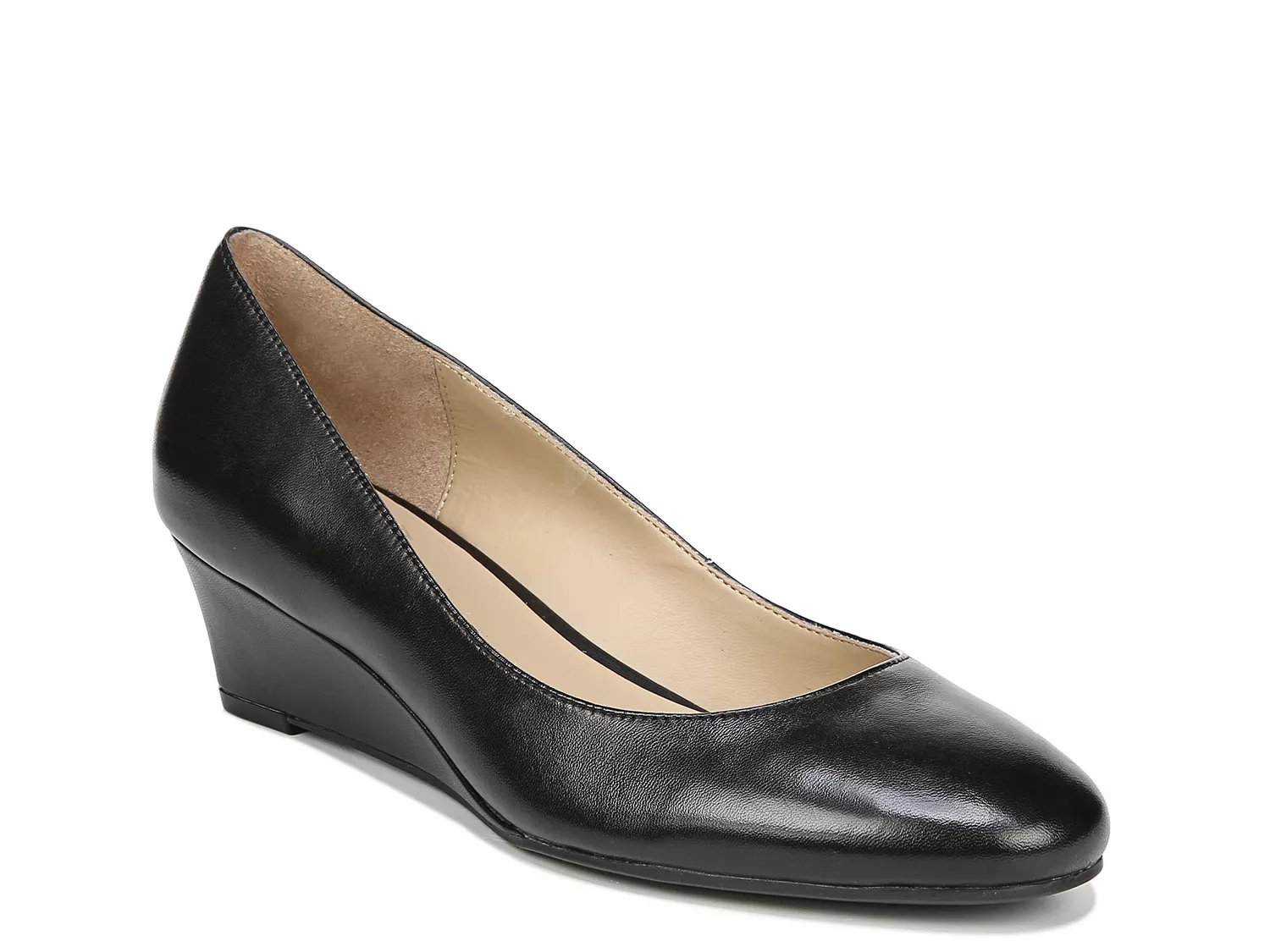 naturalizer contrast wedge pump