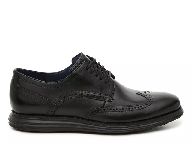 Cole haan original grand wingtip black store