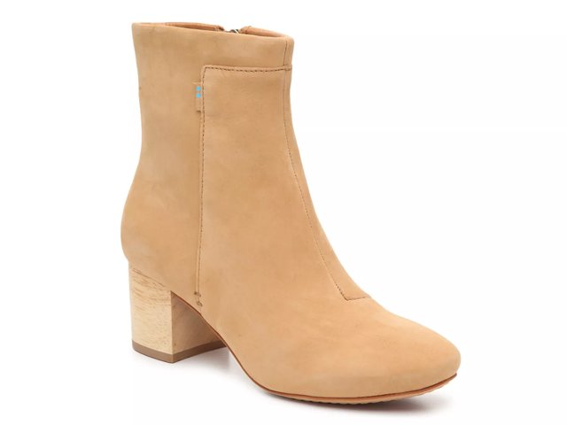 toms tan booties