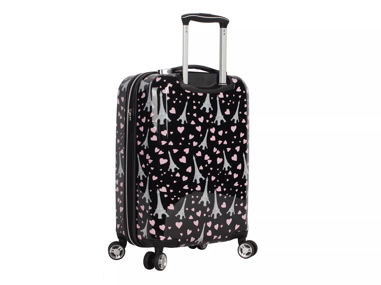 Betsey Johnson Luggage Paris Love 20Inch CarryOn Hard Shell Luggage