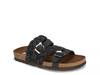 Women's white mountain 2025 holland strappy footbed sandals