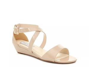 Dsw deals nude wedges