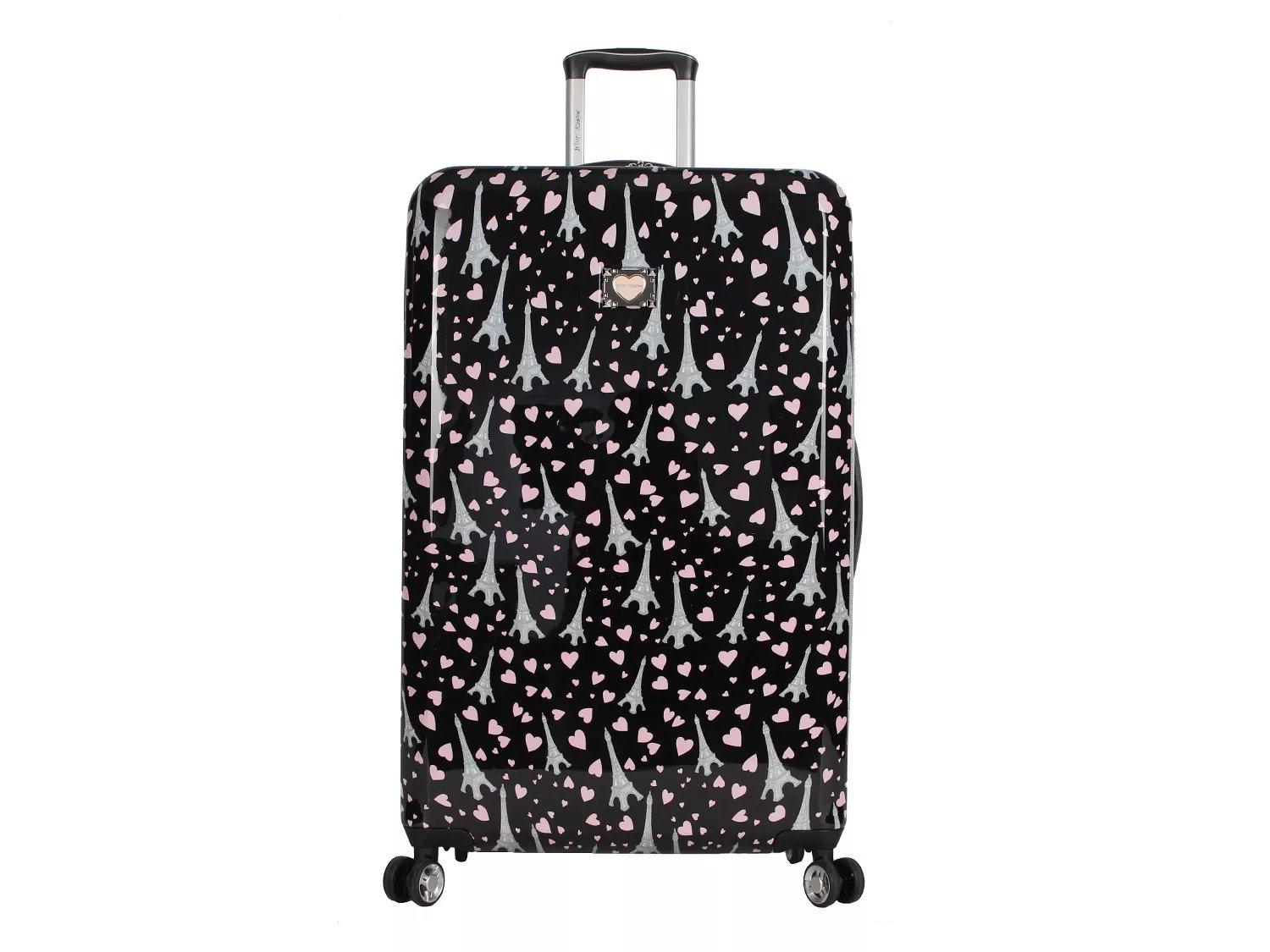 betsey johnson floral luggage