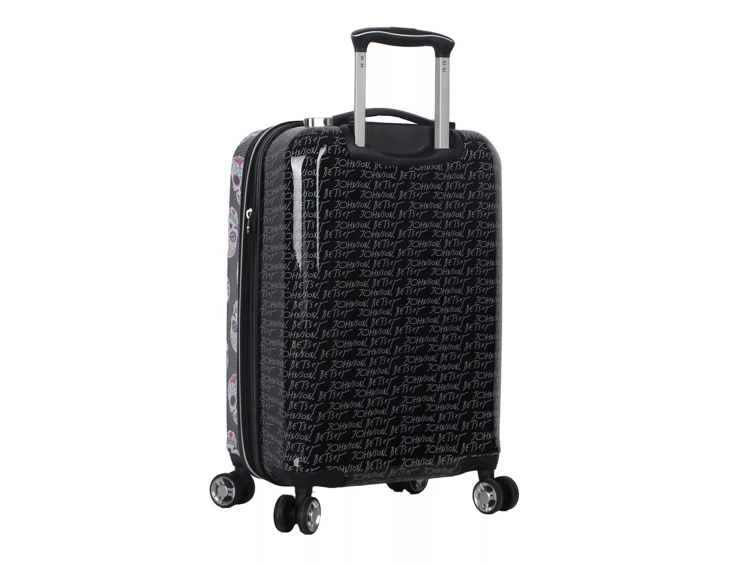 betsey johnson skull suitcase