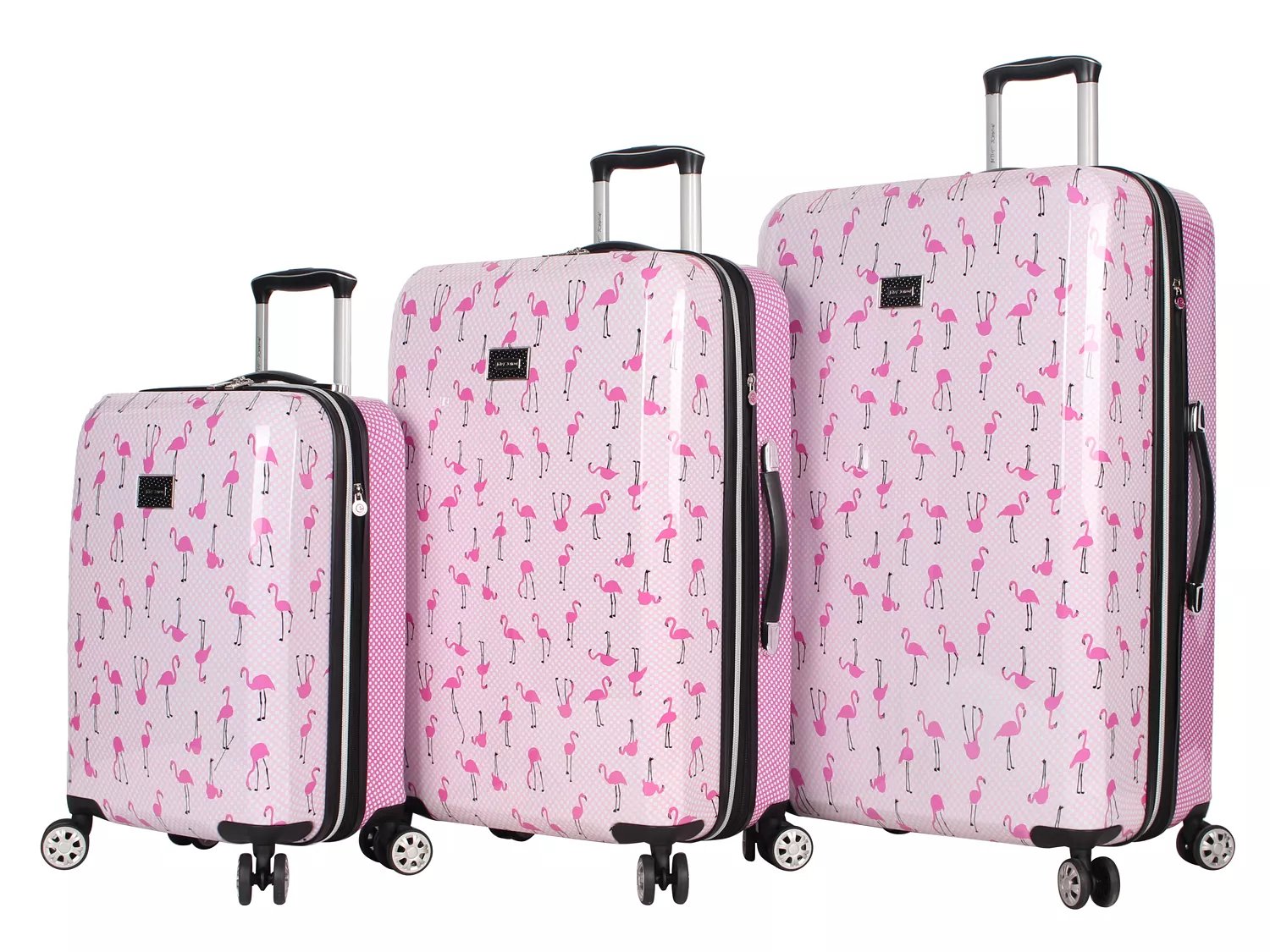 betsey johnson suitcase set