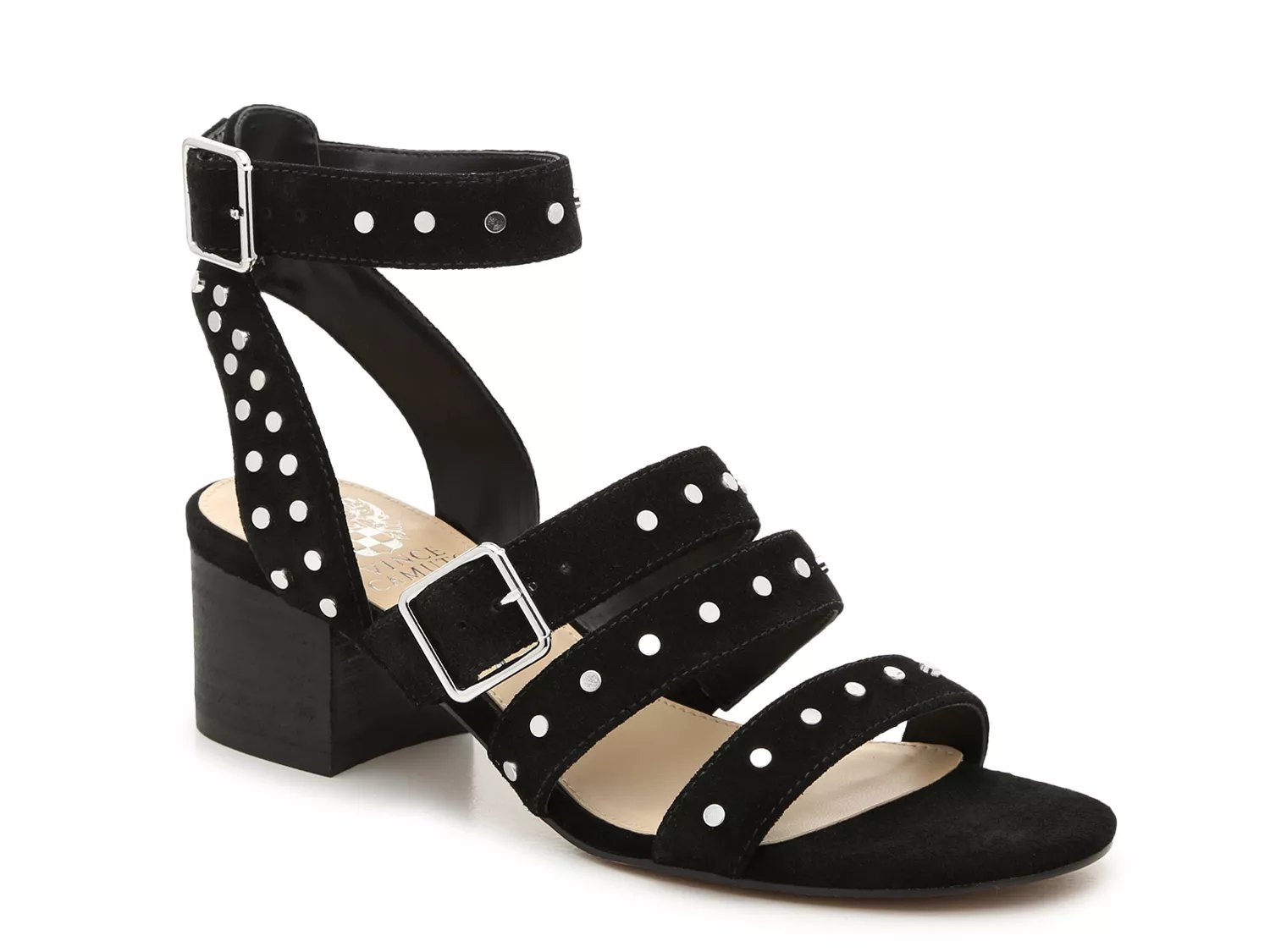 vince camuto studded sandals