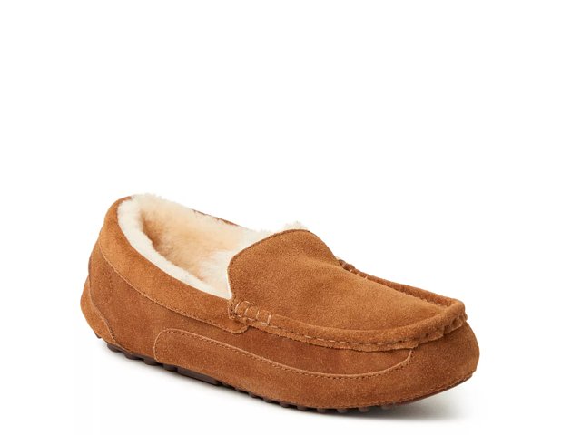 Dearfoams Fireside Melbourne Moccasin Slipper