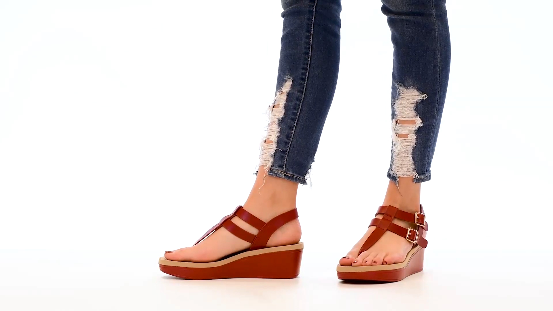 Journee collection bianca wedge sandal new arrivals