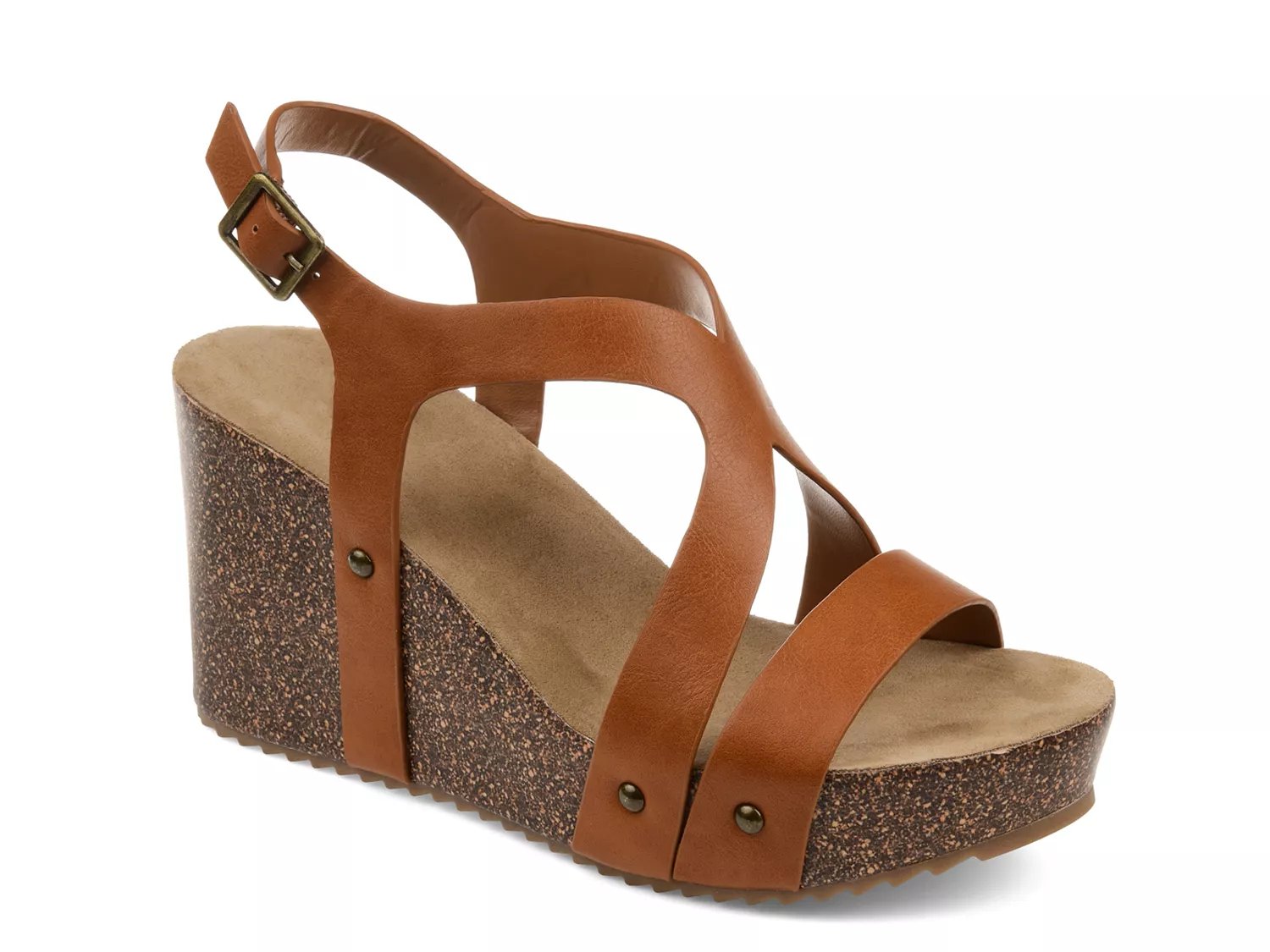 Journee Collection Geneva Wedge Sandal DSW