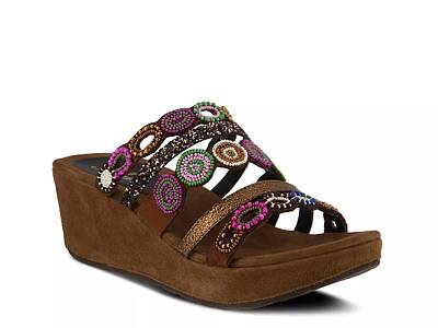 White mountain best sale blast wedge sandals