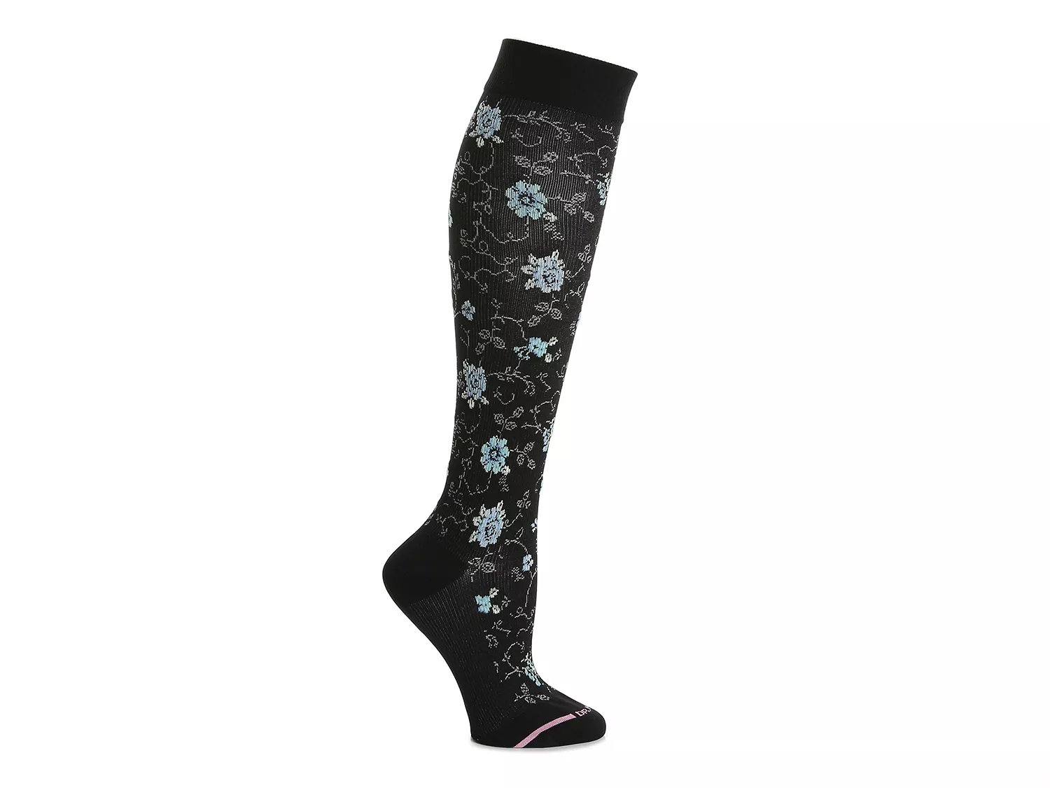 Dr. Motion Pretty Floral Women's Compression Knee Socks DSW