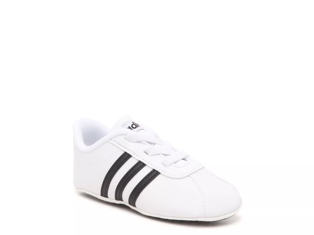  adidas Kid's VL Court 2.0 Sneaker - Unisex Child Shoes